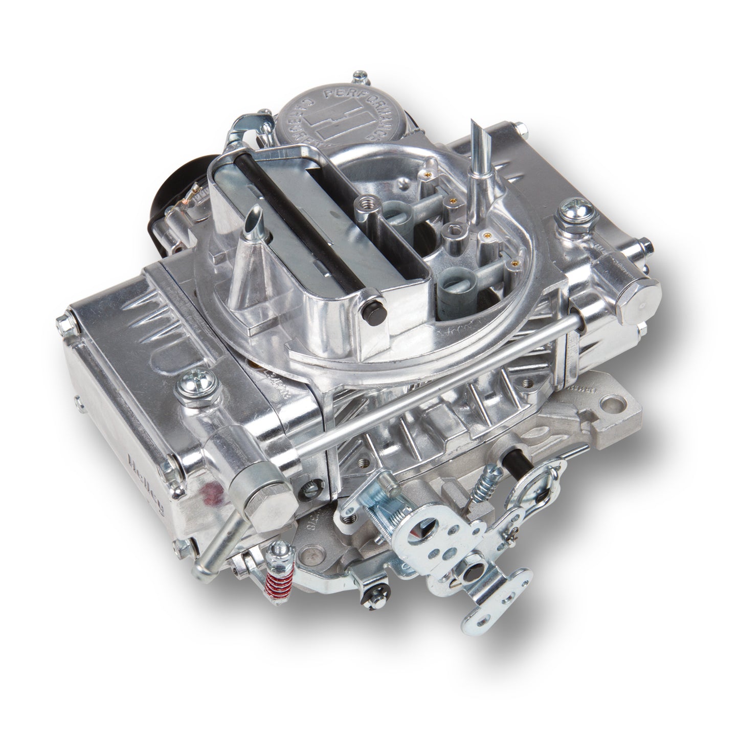 Street Warrior Model 4160 Carburetor 600 CFM 4160 Vacuum Secondaries Shiny Gasoline Holley-15