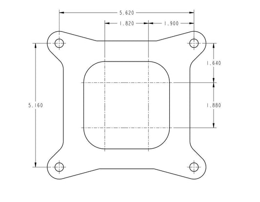 Classic HP Carburetor 750 CFM 4150 Mechanical Secondaries Zinc Gasoline Holley-1