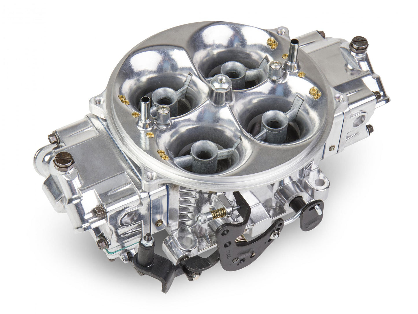Dominator SP Carburetor 1150 CFM 4500 Mechanical Secondaries Shiny Gasoline Holley-9