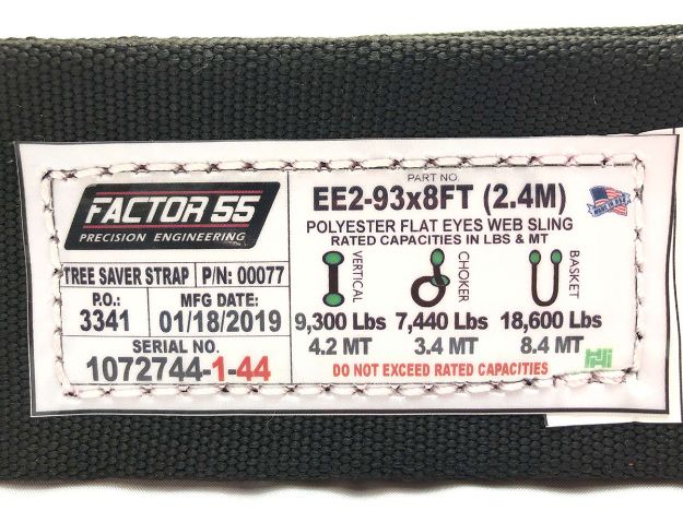 Tree Saver Strap 8 Foot x 3.0 Inch Factor 55-2