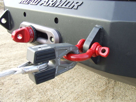 FlatLink E Expert Version Winch Shackle Mount Assembly Anodized Gray Factor 55-1
