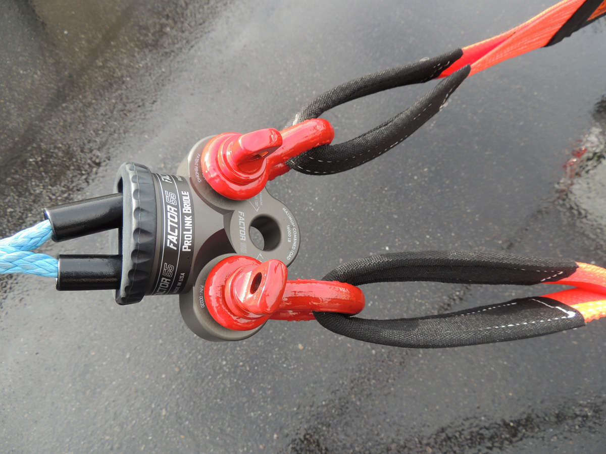 ProLink Bridle Shackle Mount Assembly Anodized Gray Factor 55-2