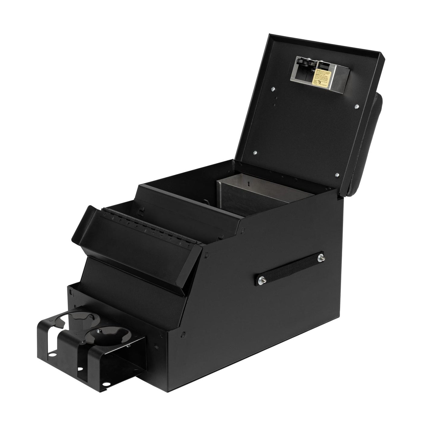 Deluxe Stereo Center Console Universal 12 1/2 Inch Wide Black Products Tuffy Security-8