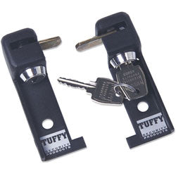 Door Hinge Locker - 55-86 CJ / 87-95 Wrangler YJ Black Set of 2 Products Tuffy Security-1