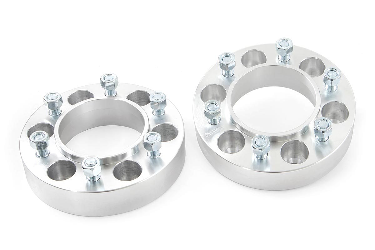 1.5 Inch Wheel Spacers | 6x5.5 | Toyota 4Runner (10-24)/Tacoma (05-23) Rough Country