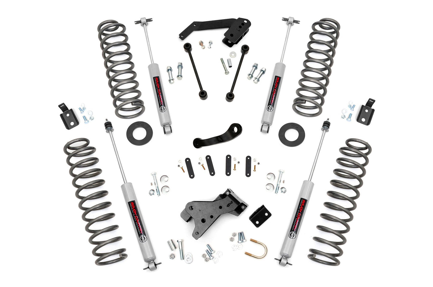 4 Inch Lift Kit | Jeep Wrangler JK 4WD (2007-2018) Rough Country