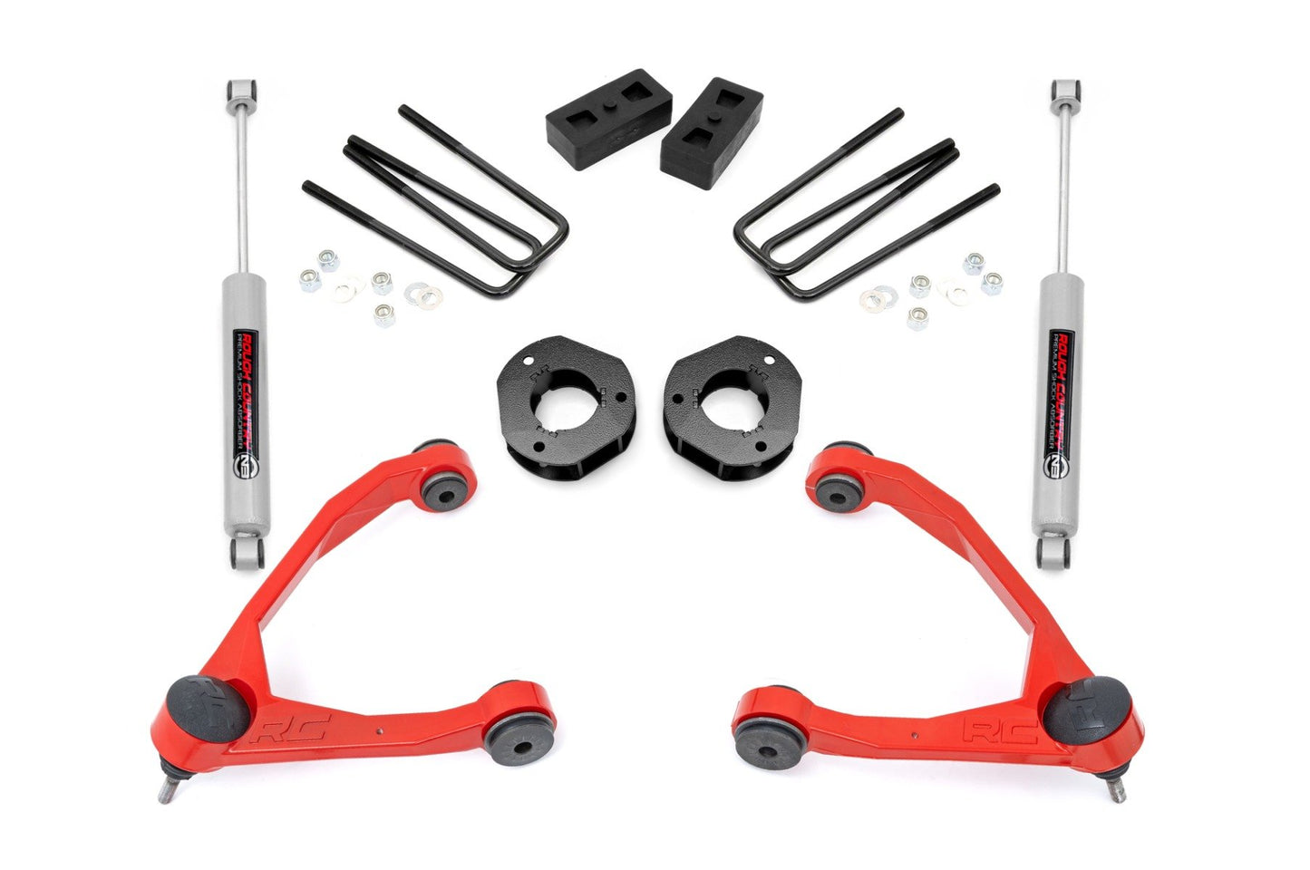 3.5" Lift Kit | Forged UCA | Cast Steel | Chevy/GMC 1500 (07-16) Rough Country