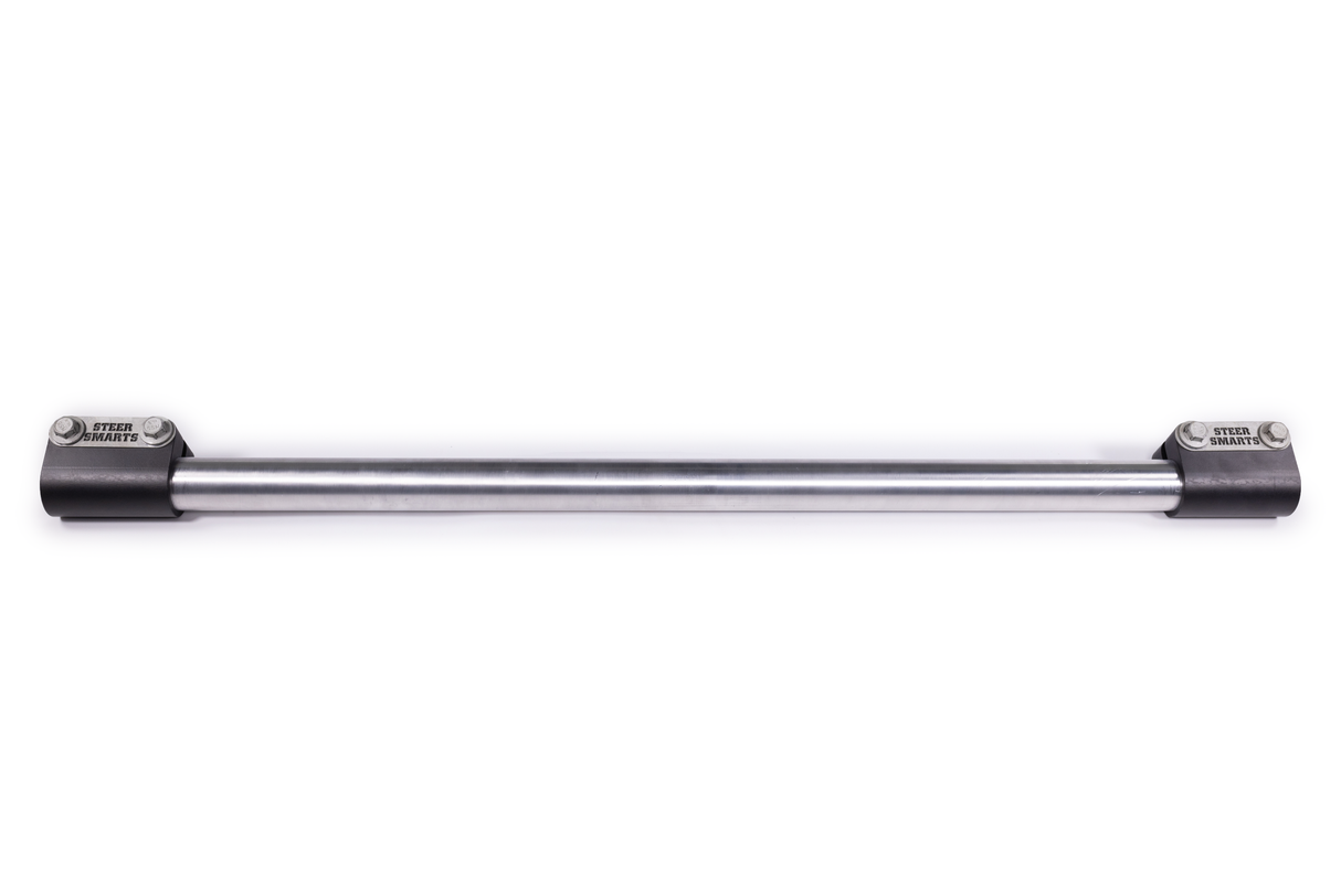 07-24 Jeep Wrangler/Gladiator Yeti XD JK/JL/JT Pro-Series Aluminum Tie Rod Adjuster Sleeve for Dynatrac ProRock XD60 72.5 Inch Wide Axle - Silver Steer Smarts-2