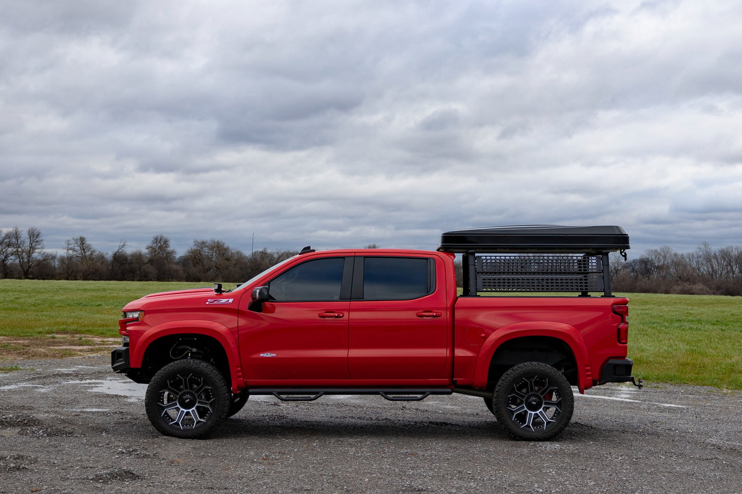 Bed Rack Molle Panel Chevy Silverado 1500 2WD/4WD (2019-2026) Rough Country-5