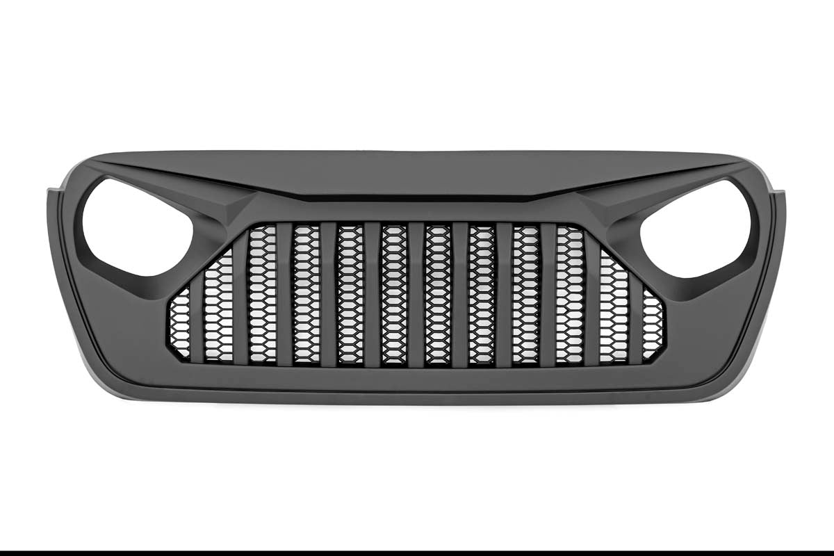 Rough Country Jeep JL/Gladiator Angry Eyes Replacement Grille 2018-Pres Jeep JL 20-Up Gladiator Rough Country