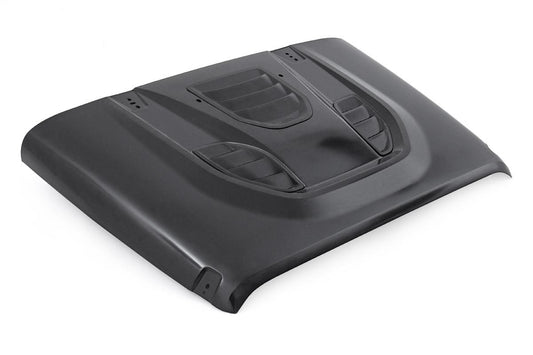 Jeep Vented Performance Hood 07-18 Wrangler JK Rough Country-1
