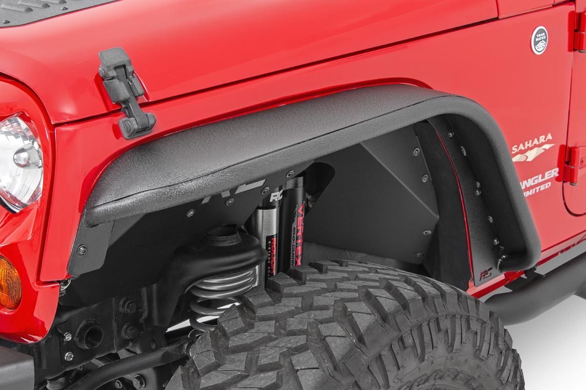 Rough Country Jeep Tubular Fender Flares 07-18 Wrangler JK Rough Country