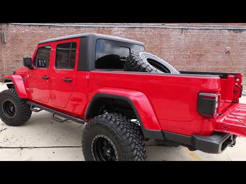 Bed Mounted Tire Carrier 20-Up Jeep Gladiator Rough Country-1