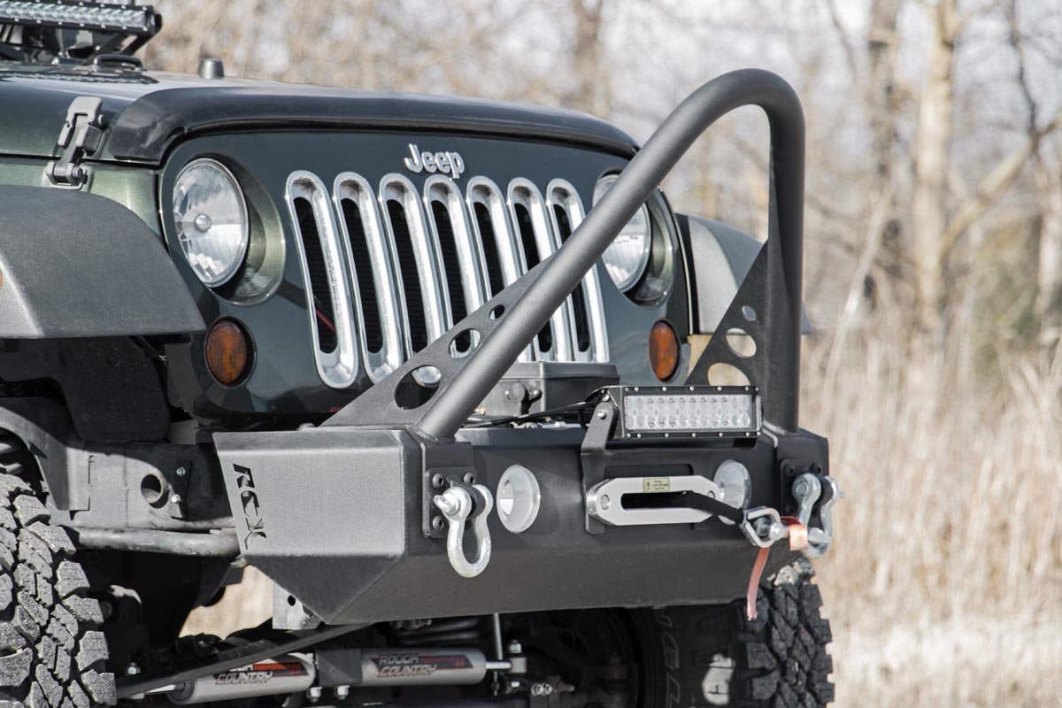 Rough Country Jeep Stinger Bar RC Bumpers 84-01 Cherokee XJ Rough Country