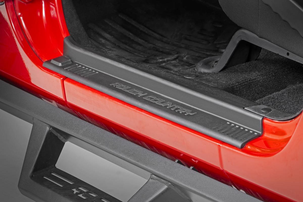 Entry Guards Front and Rear Jeep Wrangler Unlimited 2WD/4WD (2007-2018) Rough Country-5