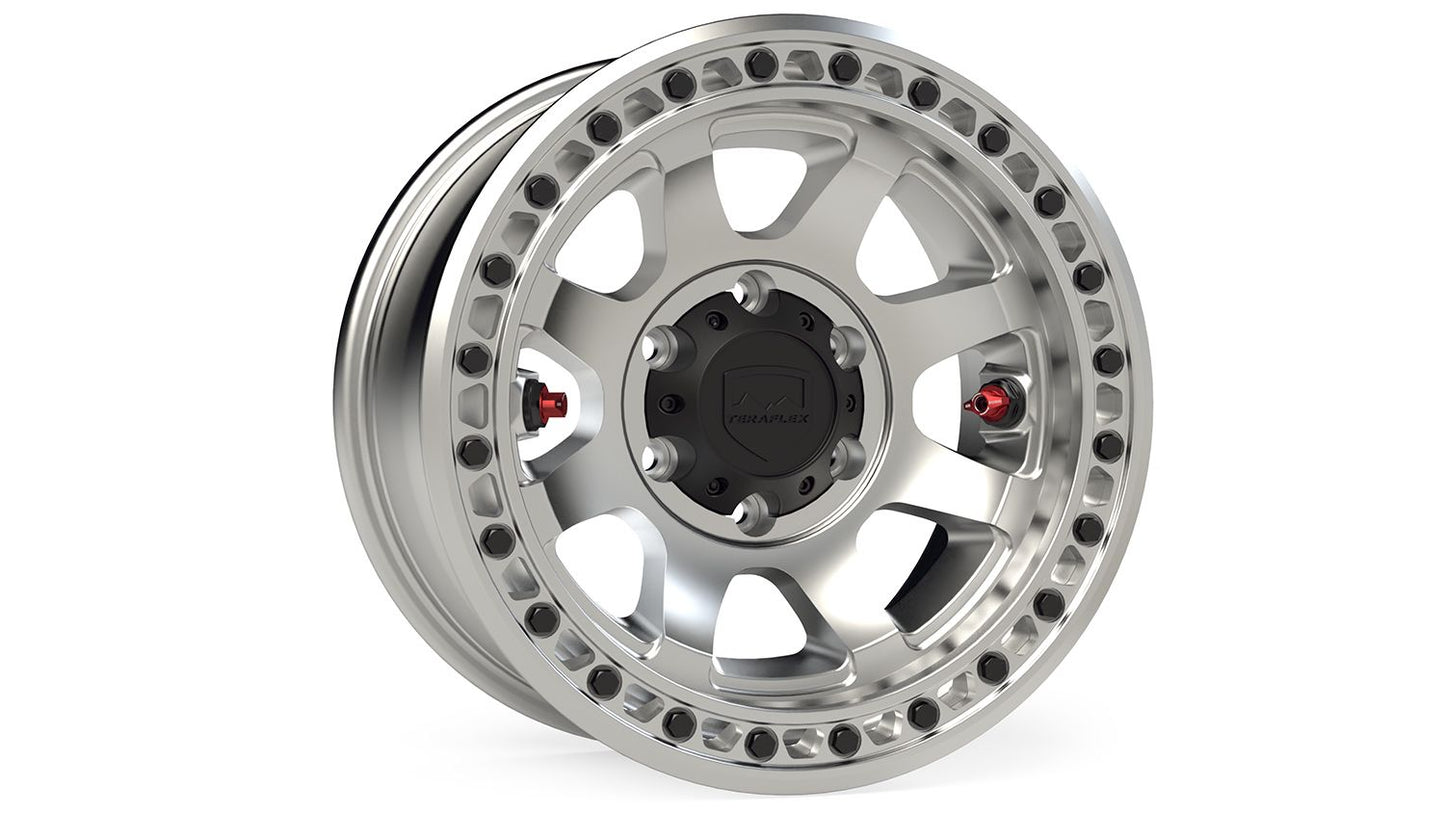 Olympus Beadlock Off-Road Wheel 6x139mm -25mm Machined TeraFlex