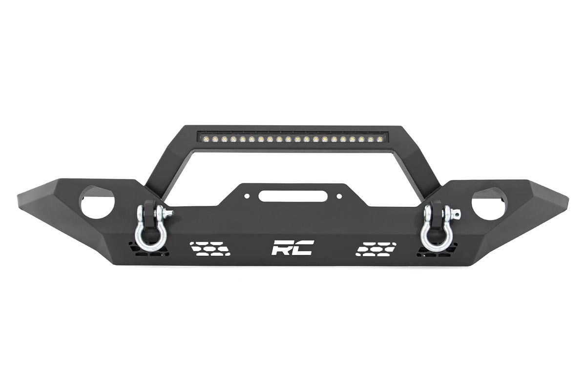 Front Bumper Sport OE Fog Jeep Gladiator JT/Wrangler JK & JL/Wrangler Unlimited Rough Country-5