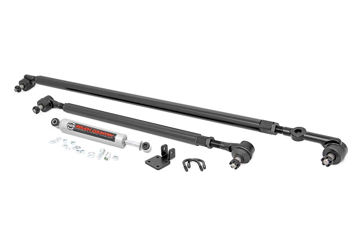 HD Steering Kit | Stabilizer Combo | Jeep Cherokee XJ/Comanche MJ/Wrangler TJ Rough Country