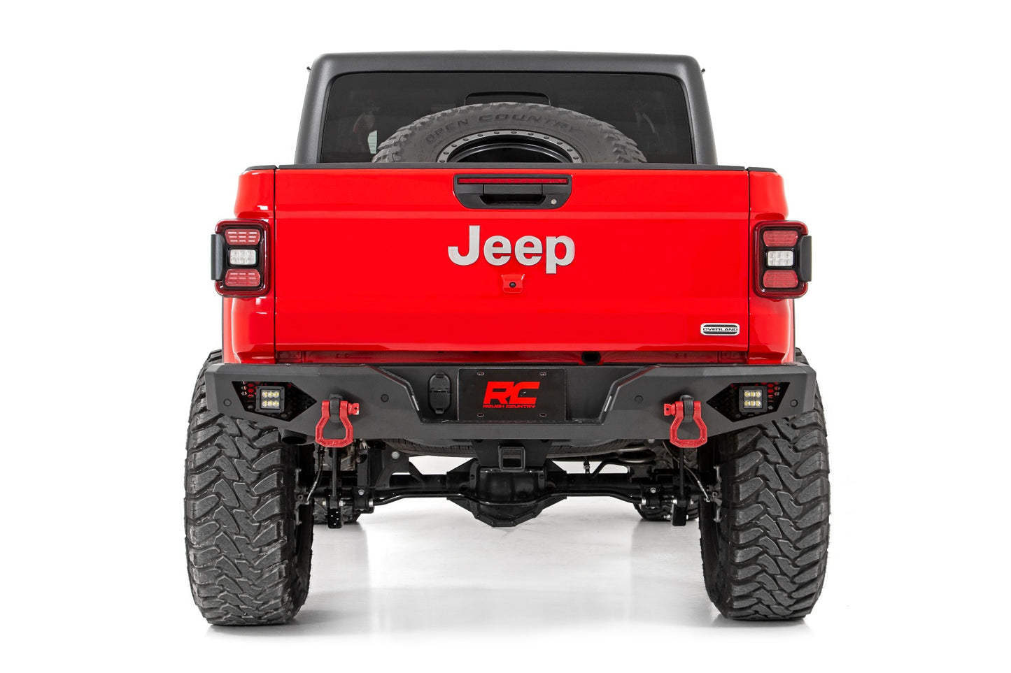 Rough Country Jeep Heavy-Duty Rear LED Bumper For 20- Up Gladiator Rough Country