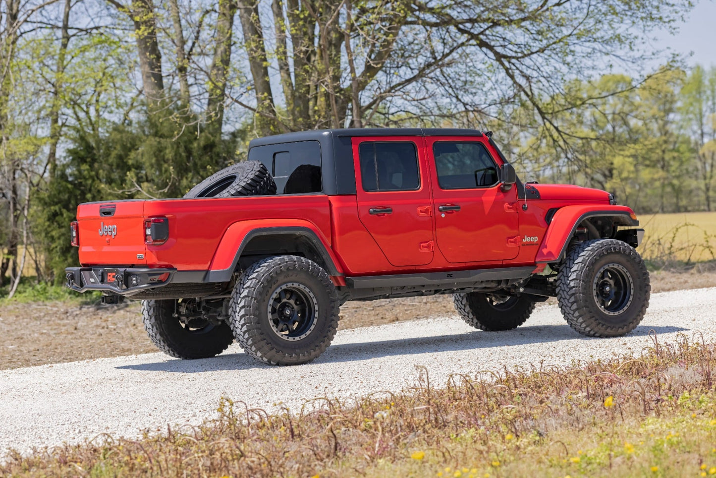Rear Bumper Tubular Jeep Gladiator JT 4WD (2020-2025) Rough Country-5