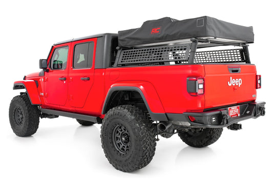 Bed Rack Molle Panel Jeep Gladiator JT 4WD (2020-2025) Rough Country-1