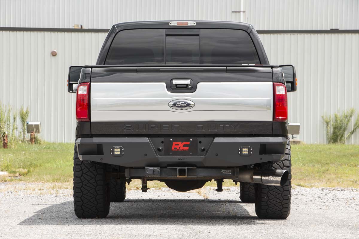 Rough Country Ford F-250/F-350 Heavy-Duty Rear LED Bumper For 99-16 F-250/F-350 4WD Rough Country
