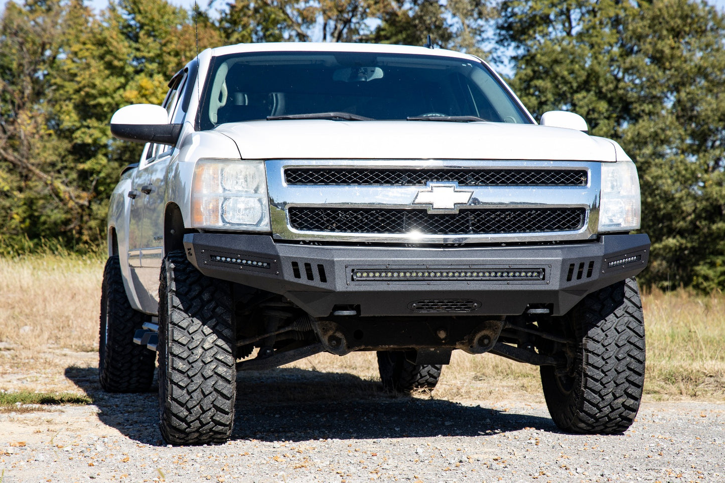 Front High Clearance Bumper Chevy Silverado 1500 2WD/4WD (2007-2013) Rough Country-5