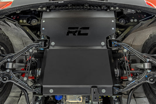 Skid Plate Kit Chevy Silverado 1500 4WD (2019-2026) Rough Country-1