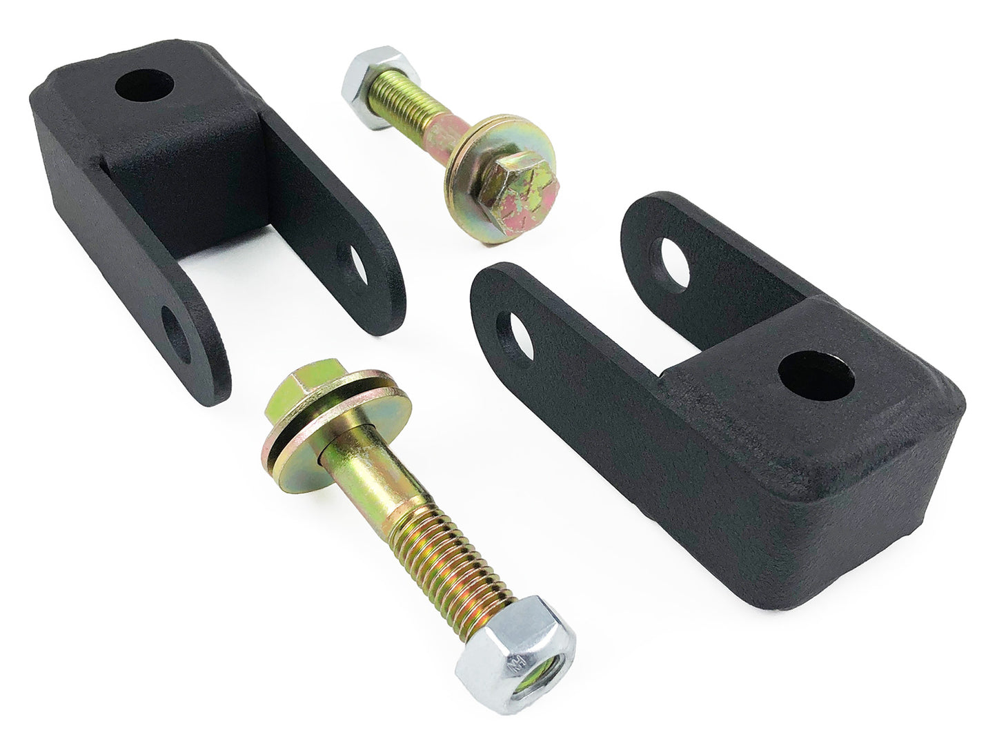 Front Shock Extension Kit 07-18 Silverado/Sierra 1500 4x4/2WD and 14-18 Dodge Ram 2500/13-18 Dodge Ram 3500 4x4 Pair Tuff Country