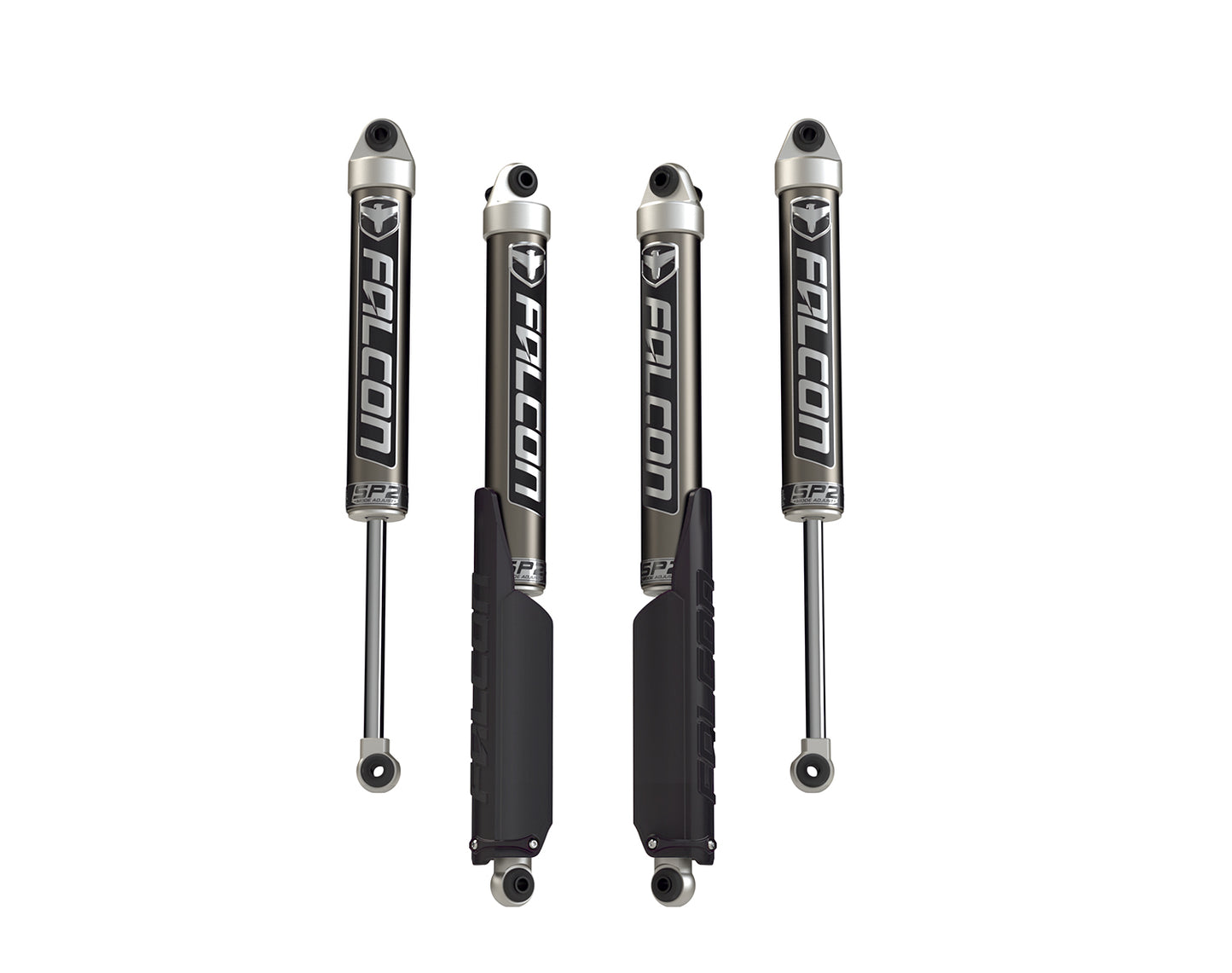 18-Up Jeep Wrangler 18-Up Jeep WranglerJL 4 Door SP2 2.1 Monotube Shock Kit 0-1.5 Inch Lift Falcon Shocks