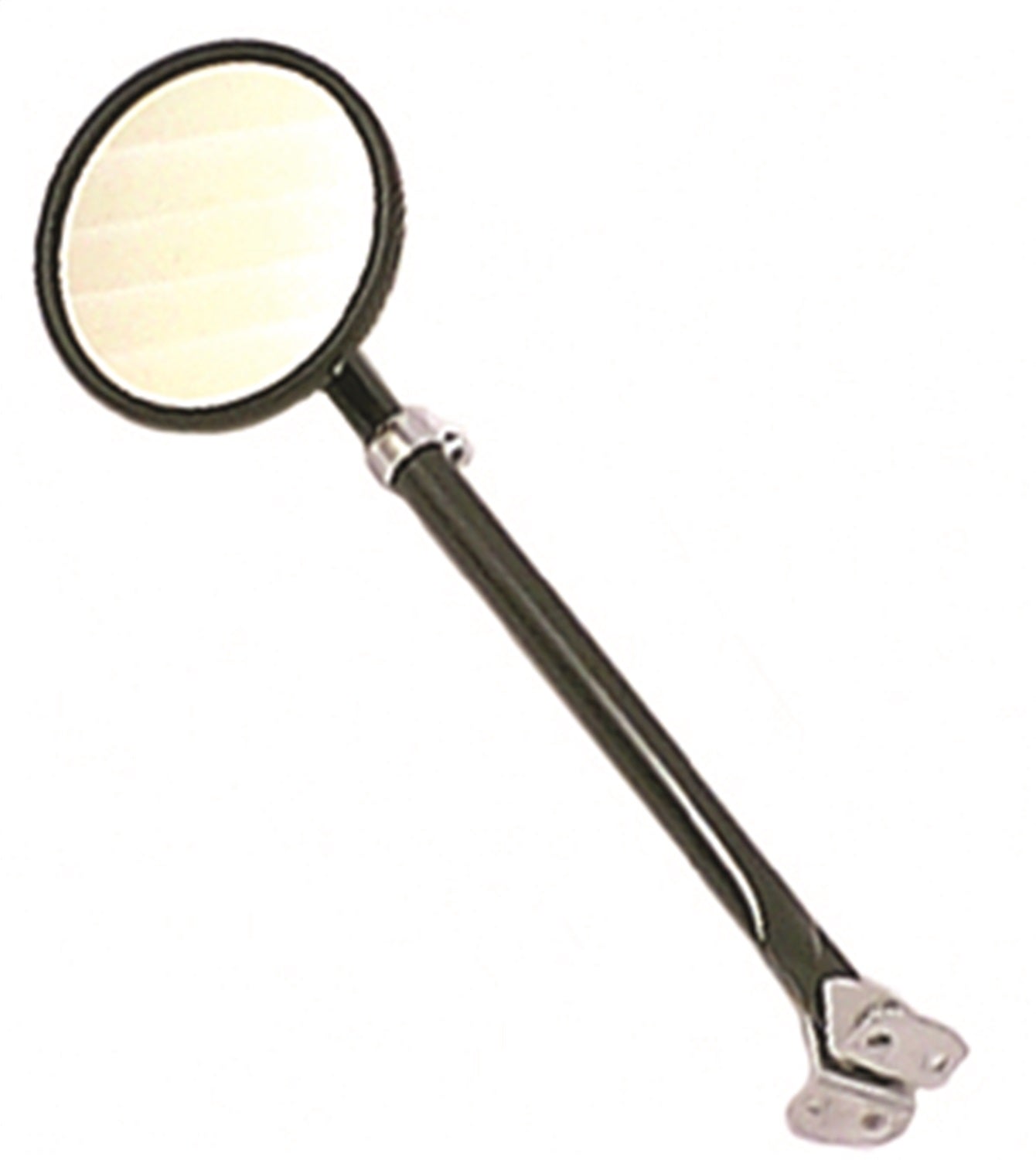 Door Mirror Left Includes Arm And Bracket Black Round 1941-1945 Mb / Gpw 1946-1949 CJ2A 1949-1953 CJ3A 1953-1964 CJ3B 1950-1952 OMIX