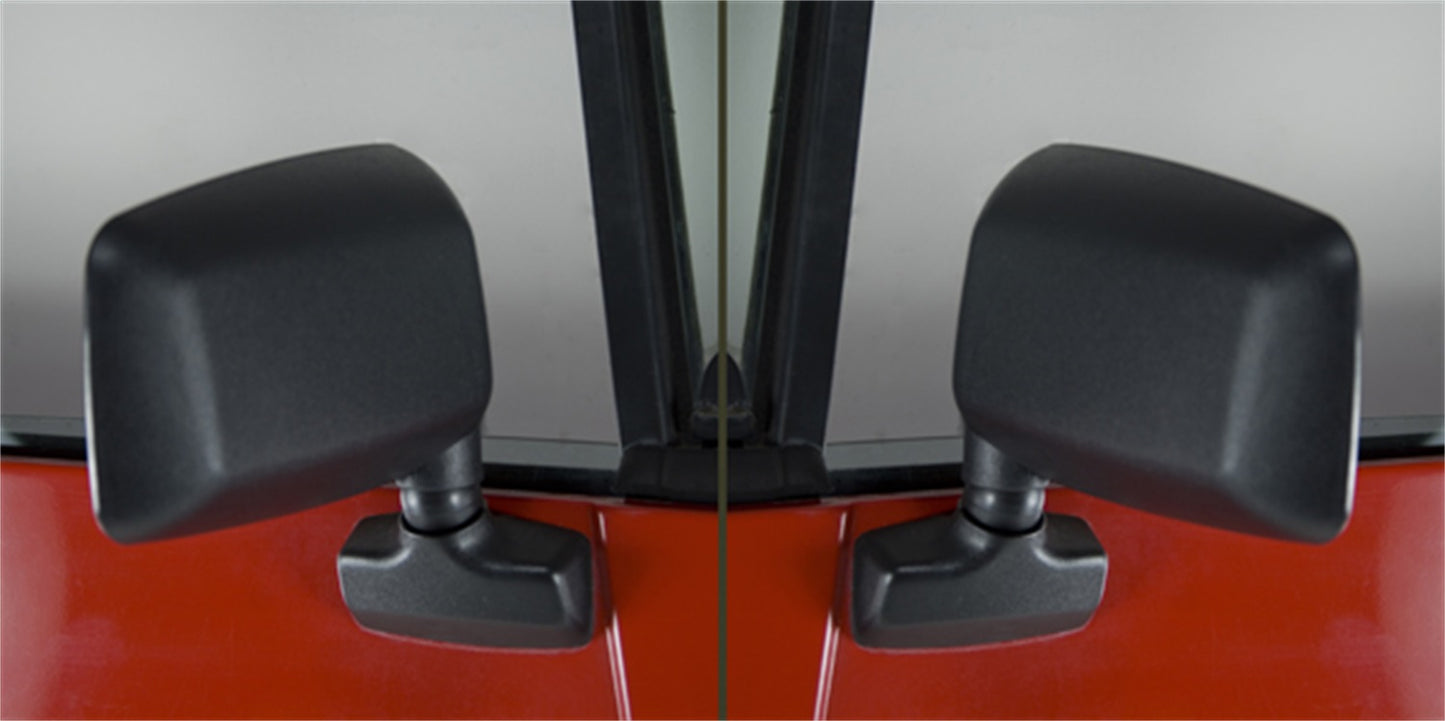Door Mirror Kit Black Left And Right 1987-1995 Jeep Wrangler YJ OMIX