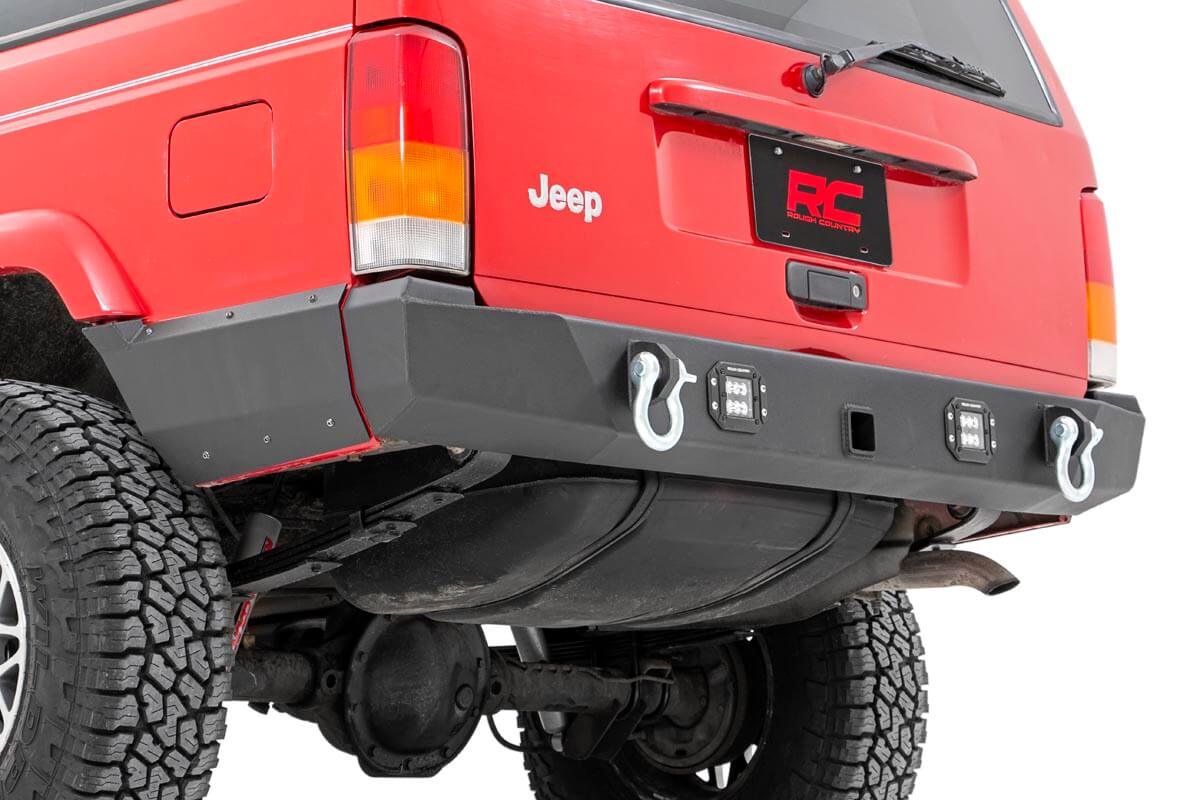 Rear Bumper Jeep Cherokee XJ 2WD/4WD (1984-2001) Rough Country-4