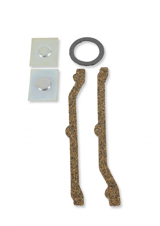 Performance Intake Manifold Gaskets .125 Inch Thick Fits 1965-1990 Chevrolet 396-454 Big Block with Rectangular Ports Mr Gasket-1