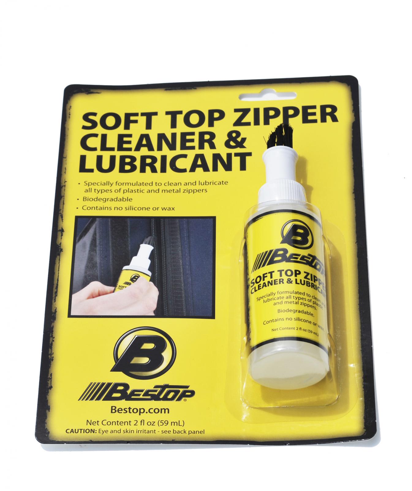 Soft Top Zipper Cleaner & Lubricant 2 Oz Bottle Bestop