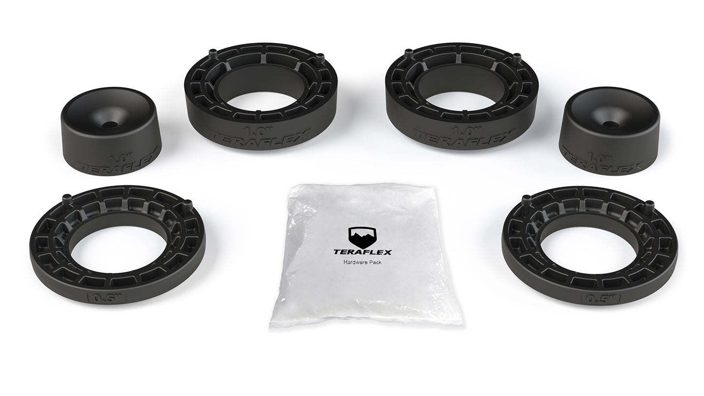 20-Up Jeep Gladiator 1.5 Inch Performance Spacer Leveling Kit No Shocks TeraFlex