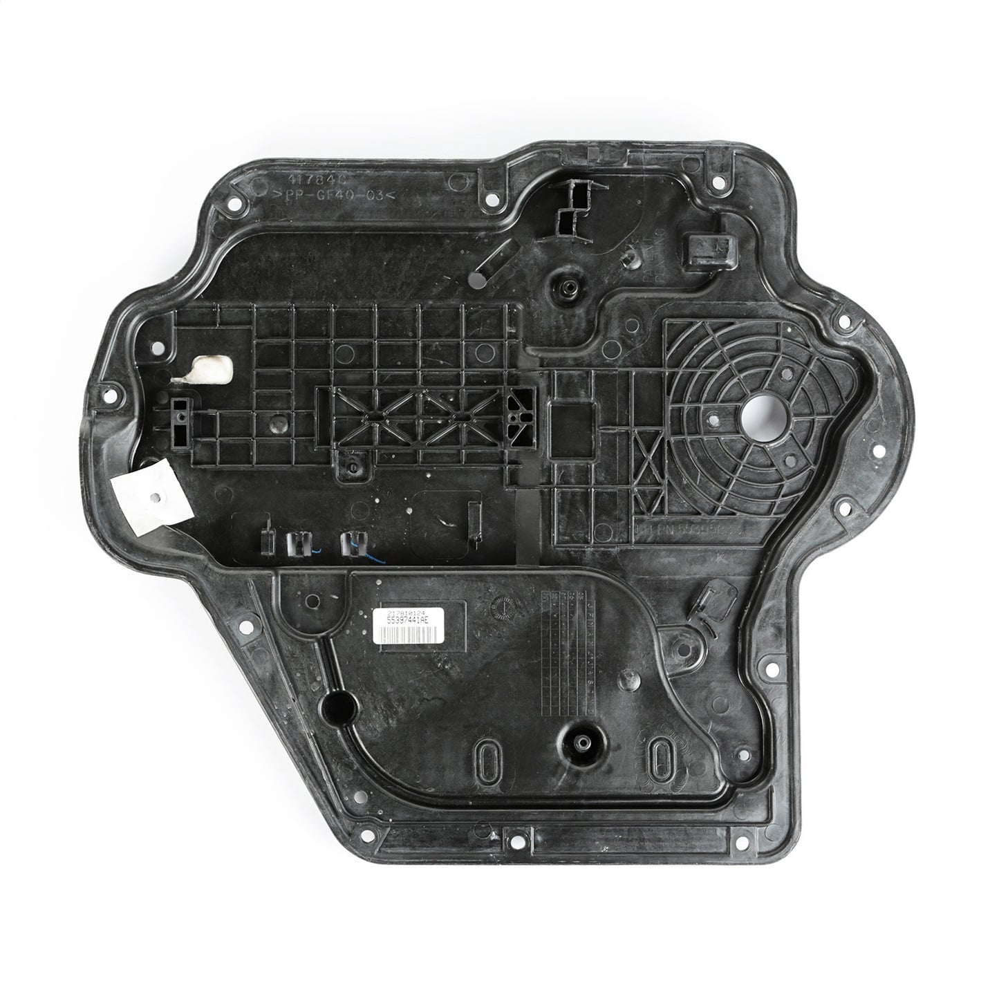 Door Panel Carrier Plate Left Front Driver Door On 07-10 Wrangler JK / Jku OMIX-1