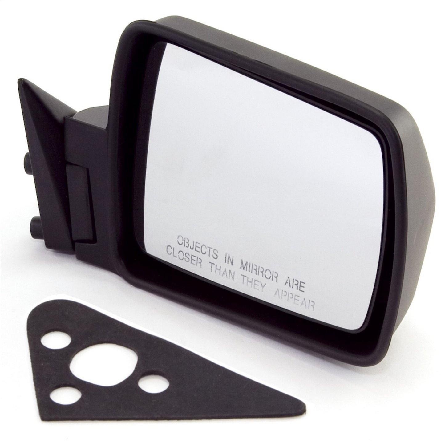 Door Mirror Right Manual Black Folding Passenger Side Of 84-96 Cherokee XJ And 86-92 Comanche MJ OMIX