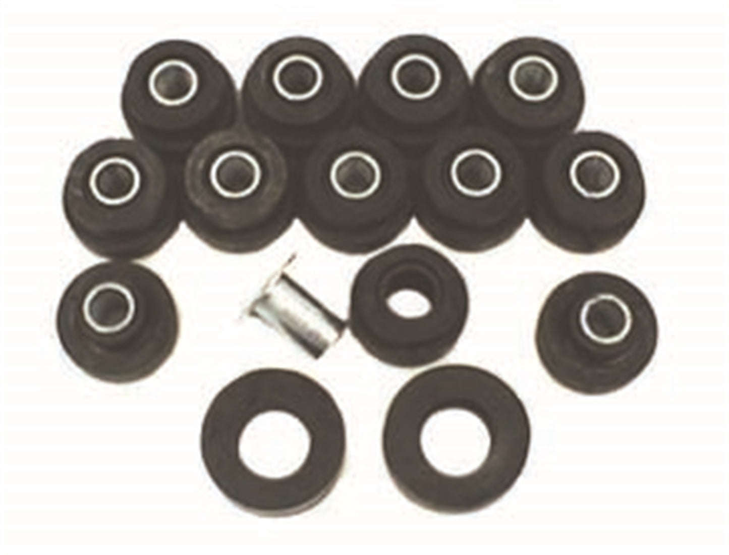 Body Tub Mounting Kit Factory Style Includes Polyurethane Body Mounts/Sleeves 1976-1983 CJ5 1976-1986 CJ7 And 1981-1986 CJ8 Scrambler OMIX