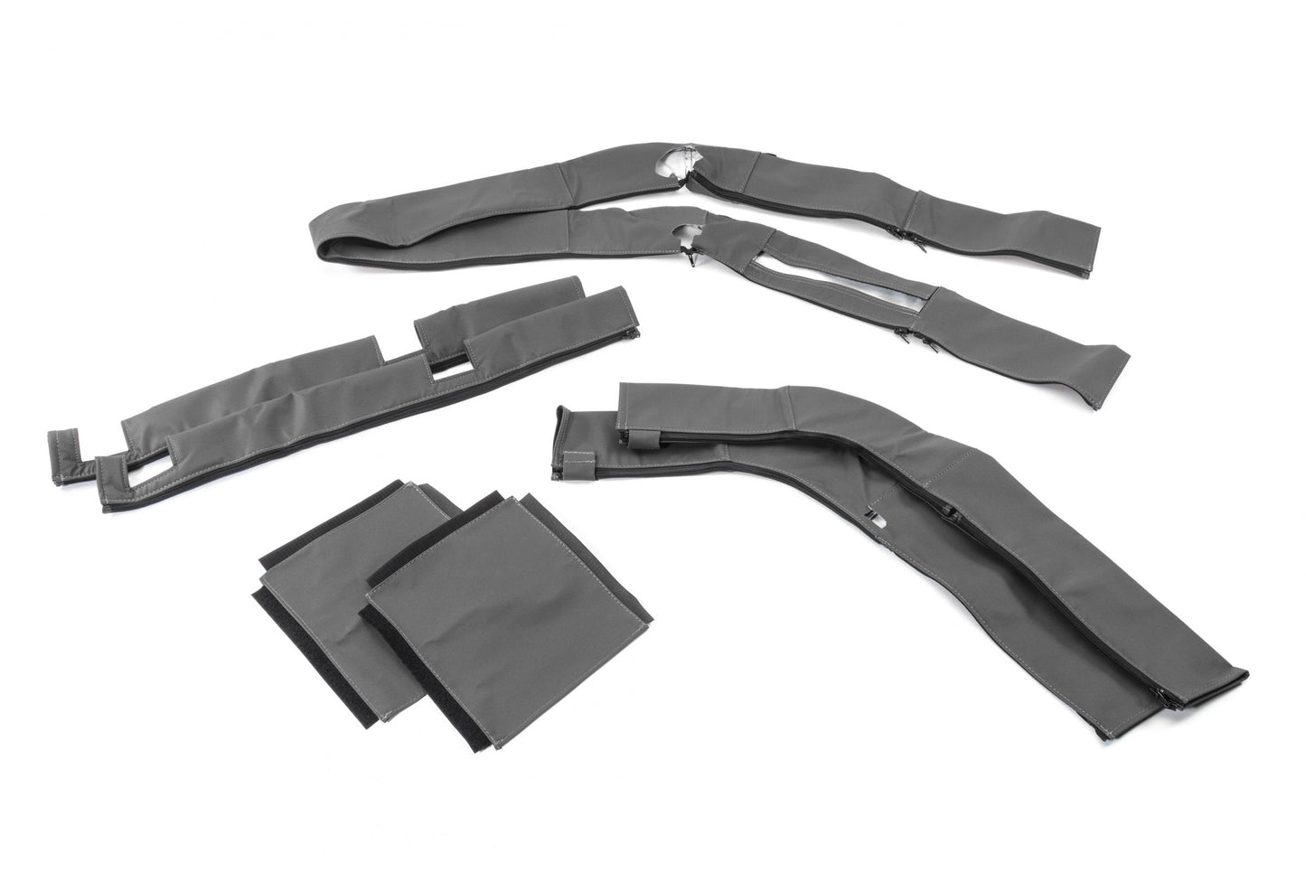 Jeep TJ Sport Bar Covers For 97-02 Jeep Wrangler TJ Black Denim MasterTop-2