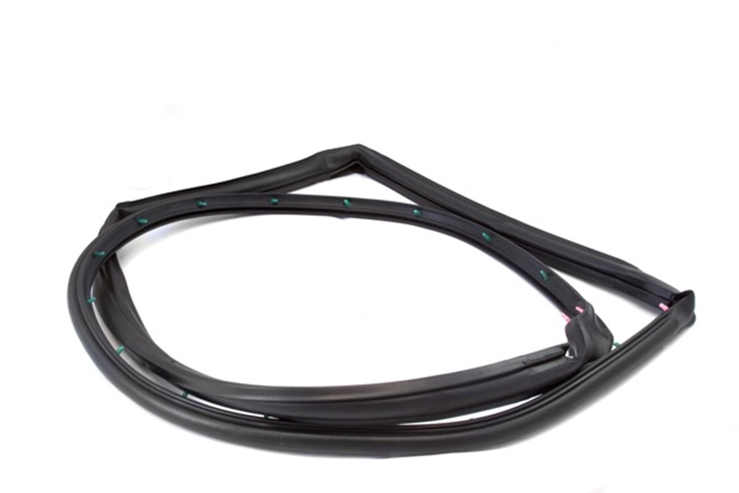 Door Seal Left w/Full Hard Door Rubber Driver Side Door On 97-06 Wrangler TJ And 04-06 Wrangler Unlimited Lj OMIX