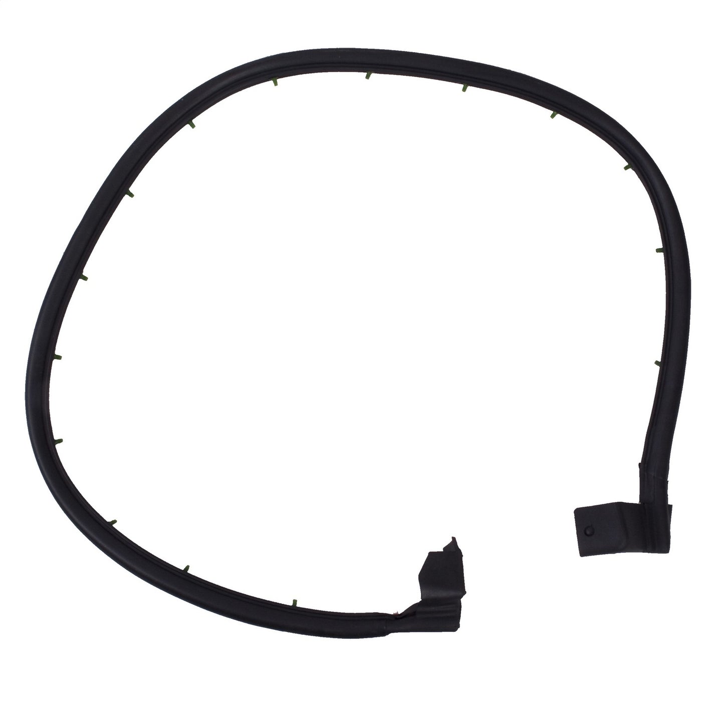 Door Seal Left Half Door Rubber Driver Side Door On 97-06 Wrangler TJ And 04-06 Wrangler Unlimited Lj OMIX