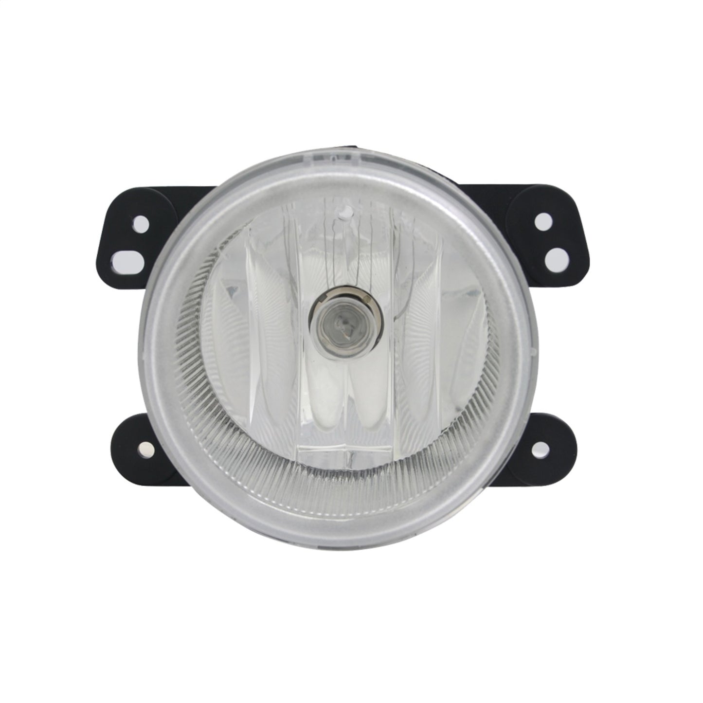 Fog Light Assembly Left Or Right Clear Sold Individually Silver Housing 2010-2017 Jeep Wrangler JK/JKU And 2011-2013 Grand Cherokee Wk OMIX