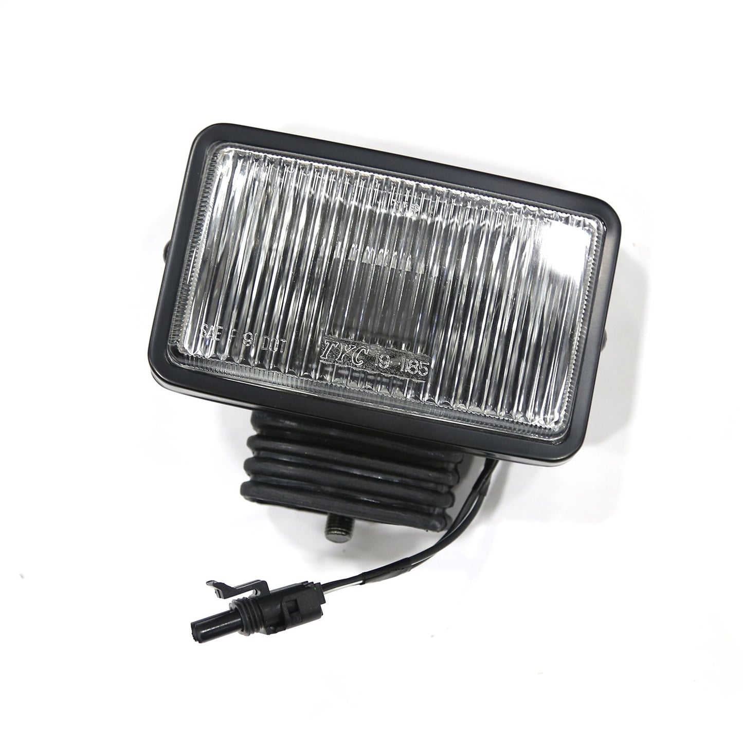 Fog Light Left Or Right Clear Sold Individually Black Housing 1987-1996 Jeep Cherokee XJ And OMIX