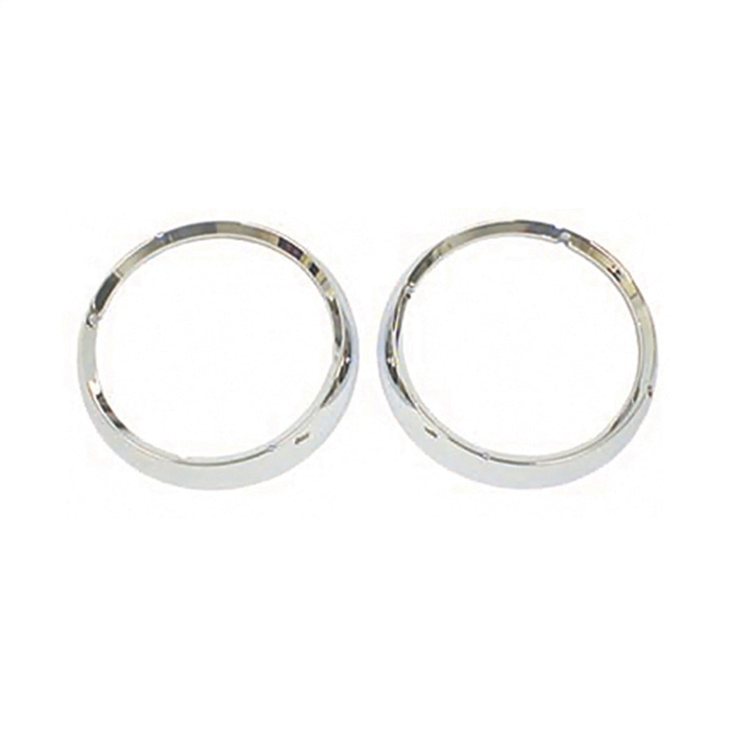 Headlight Bezel Kit Left Or Right Chrome 1972-1983 CJ5 1972-1975 CJ6 1976-1986 CJ7 And 1981-1986 CJ8 Scrambler OMIX-1
