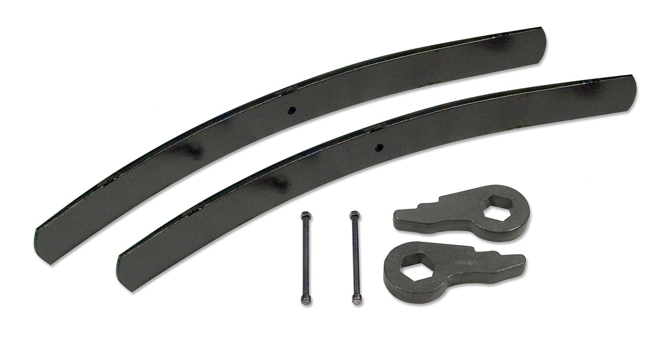 2 Inch Lift Kit 88-98 Chevy/GMC Truck K2500/K3500 and Chevy/GMC Suburban 2500 4x4 8 lug w/ Torsion Bars and Rear Add A Leafs Tuff Country