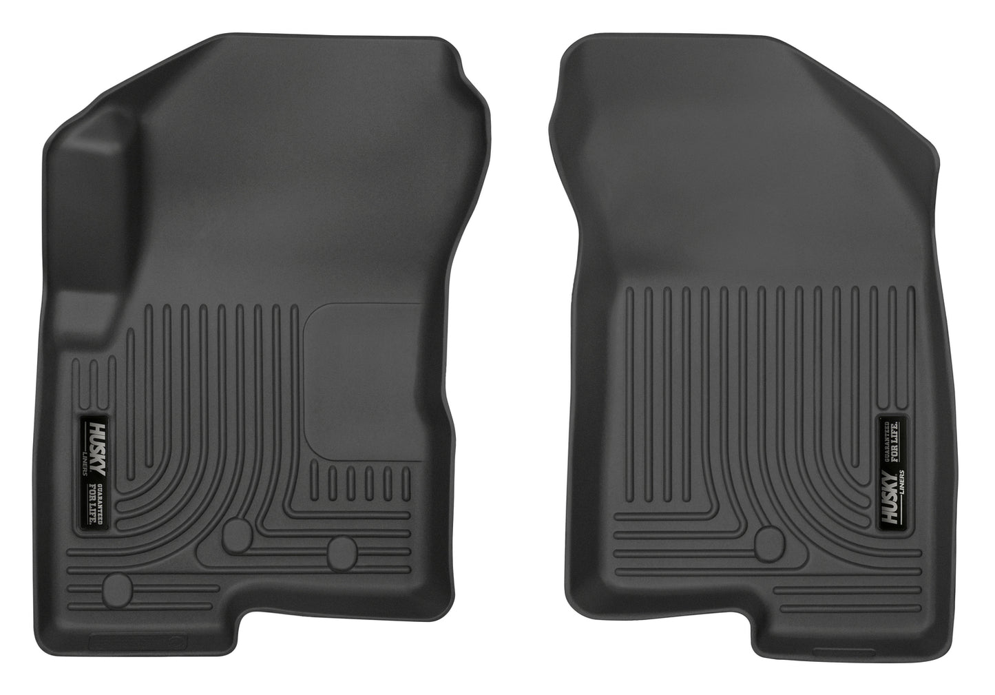 Weatherbeater Front Floor For 2007-2012 Dodge Caliber 2007-2017 Jeep Compass 2007-2017 Jeep Patriot Husky Liners