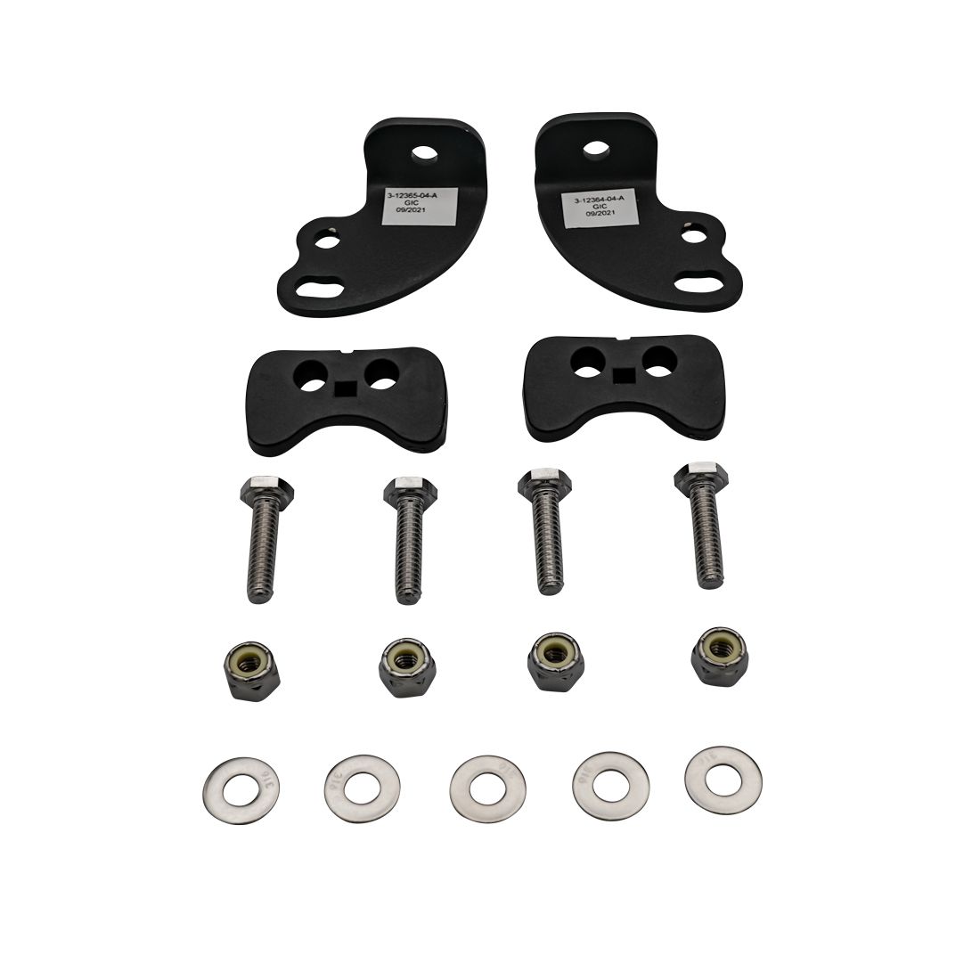 RDS-SR Series Hardware Kit, Black Rigid Industries