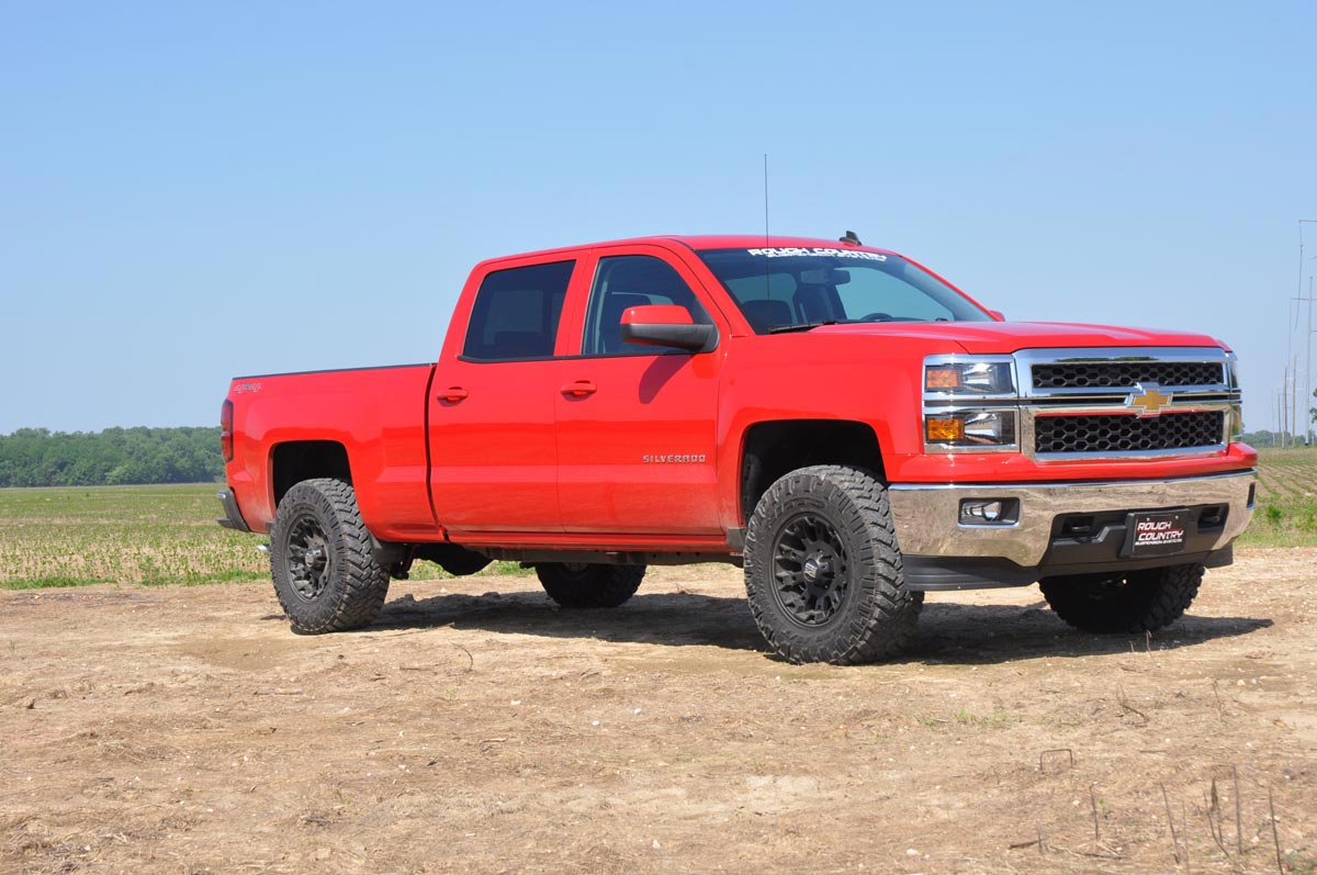 2.5 Inch GM Leveling Lift Kit w/Vertex Struts (07-18 1500 PU) Rough Country-4