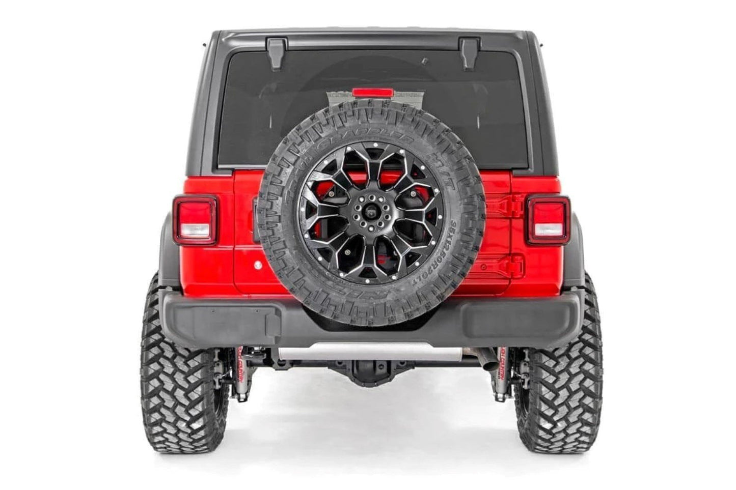 Tire Carrier Relocation Plate | No Prox | Jeep Wrangler JL (18-24)/Wrangler Unlimited (18-24) Rough Country